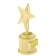 The award figure of the cast "star", gold, 16 x 8.5 x 6 cm.