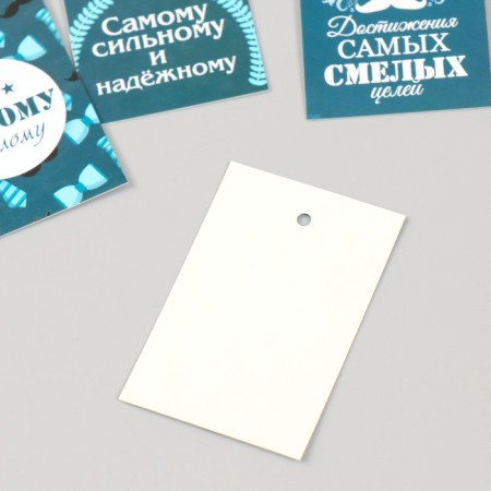 Cardboard Biro "Wishes. Posters" set 10 pcs (5 types) 4x6 cm-3