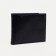 Male purse without fastening, black color