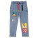Jeans insulated with fleece, for a boy, height 104 cm