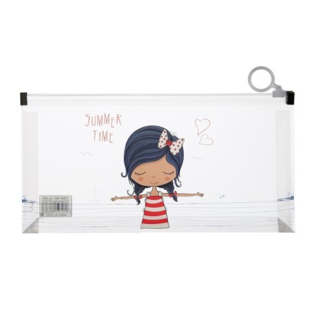 Lightning folder-convert format A6, 180MKR, with a drawing "Little Girl", mix-2