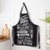 Apron "Dolyana" 100% man 70x60 cm, horn, 100% HL, 160g/m2