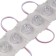 Covered module for end lighting, 1.5 watts, 130 lm, IP65.12V 20pcs, 6500k