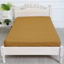 Bishop on the elastic band ATRA 140x200x20, Fiji T-Buzh Beyaz 120g/m, HL100%