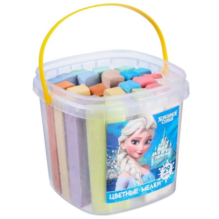 Set of colored crayons cold heart, 10 colors, 29 pieces-3