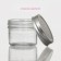 Glass jar for spices with a metal lid of the Silver shares, 100 ml, 7 × 5.5 cm