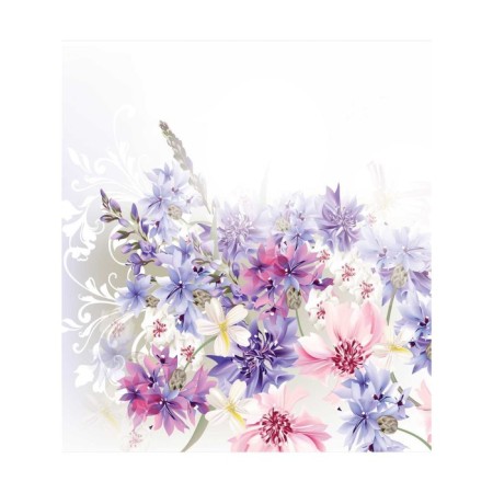 A set of napkins for setting the table "Flower world", rectangular, size 32x46 cm, 4 pcs-2