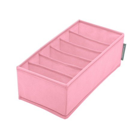 Organizer for linen, 6 cells, pink color-1