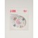 Folding mirror “unicorns”, d = 7.3 cm, with an increase, white color