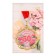 Jubilee medal with a ribbon "50 years. Flowers", D = 70 mm