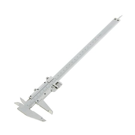 Matrix standards, 250 mm, division price 0.02 mm, metal, with a depth meter