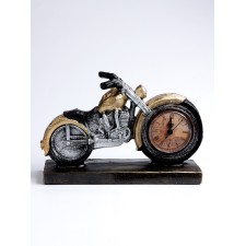 Table interior clock, “bike”, on batteries, 28 × 7.4 × 17 cm, D-7 cm