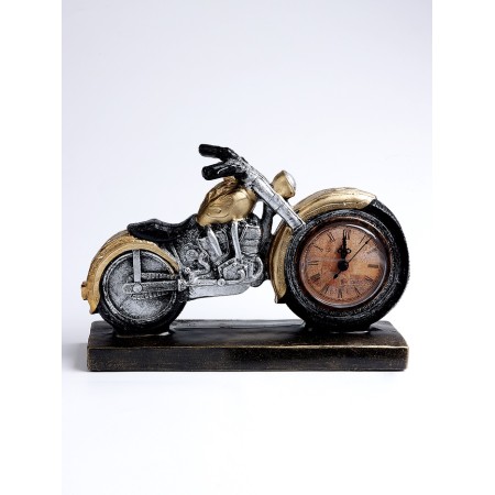 Table interior clock, “bike”, on batteries, 28 × 7.4 × 17 cm, D-7 cm