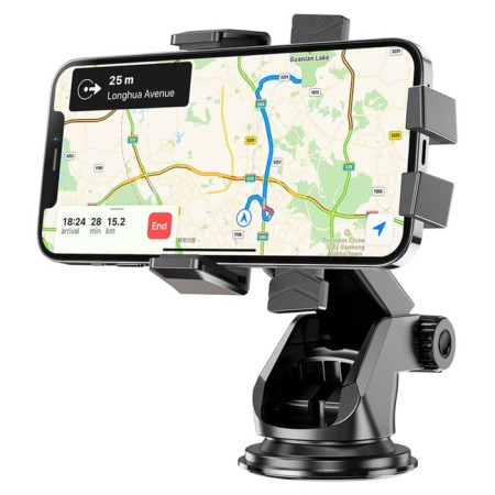 Hoco Ca83 car holder, for 4.5-7 inches, black-4