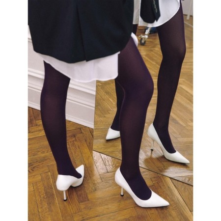 Women's tights Trendy Melange, size 3, color Melanzana-4