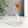 Souvenir "Swan" H 115 mm. (into glassbreed) kr/b