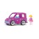 EFKO Multigo City car, with a driver, pink color