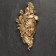 Suspended decor "Venetian mask No. 2" 32.5x16cm, bronze