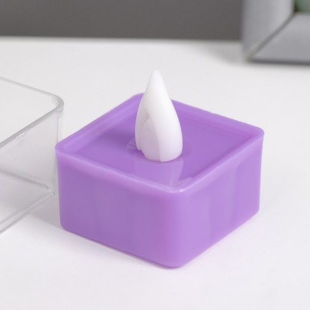 Nightmare "Candle Square" LED 0.5W from 3XAG10 batteries 4x4x4.5 cm Risalux-3