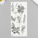Tattoo on the body black "tenderness" 19x9.5 cm