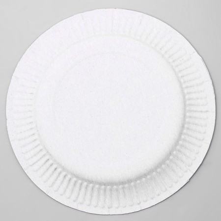 Disposable paper plate "Avocado", 18 cm-2