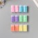 Decor for creativity in the bank "Neon chips" set of 12 pcs 13.4x8.8x3 cm
