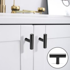 Handle button Cappio PK332 Light, D = 12 mm, black color