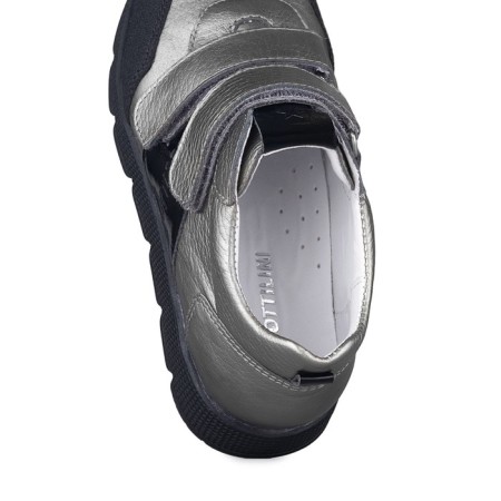 Demolitions for children, size 36, silver-black color-2