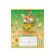 Notebook 12 sheets in the ruler, erichkrause "Corgi", cover coated cardboard, block offset, mix