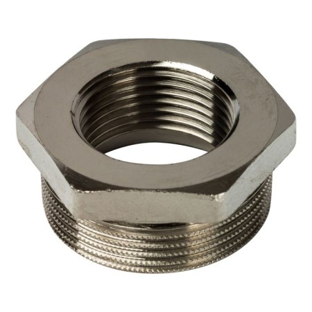 Futorka Stout SFT-0029-001121, 1 1/2 "x 1", nickelized brass