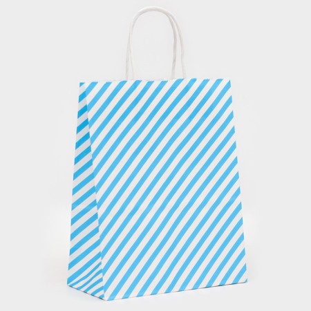 Crafts package, Blue Lines, 27 x 21 x 11 cm-1