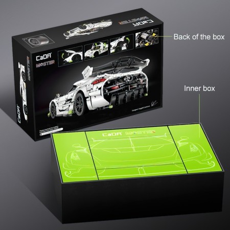 Designer Techno "Sports", 4346 parts, scale 1: 8-24