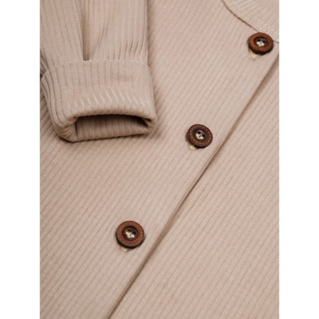 Kombinazon on buttons for children's fashion, height 62 cm, beige color-8