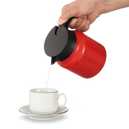 Thermos-coffeery, 1 l, with a strain, retains heat up to 12 hours, red-6