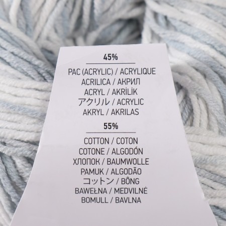 Yarn "Jeans Soft Colors" 55% cotton, 45% acrylic 160m/50g (6208)-3