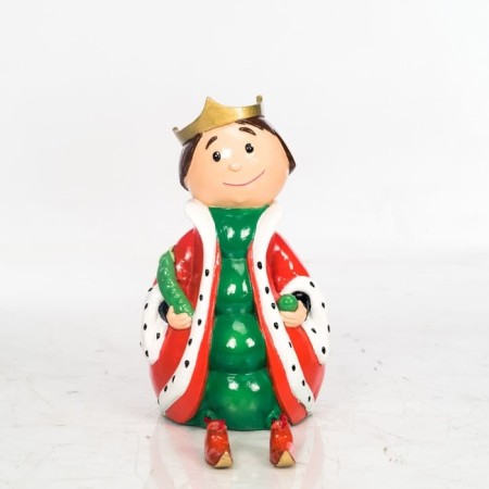 Garden figure "Gnome peas" 22x23x39cm-1
