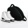 Bag for roller skates, 40x32x20 cm, black with green