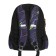 School backpack 38 x 27 x 17, ergonomic back, Devente Attomex Basic, Football, Black 7033442