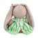 Soft toy "Bunny mi in a striped dress", 15 cm