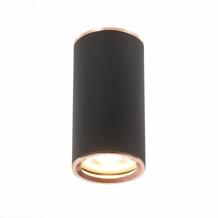 Ceiling lamp ST LUCE. ST111.427.01. 1x50 W, GU10, 5.4x5.4x10.5 cm, black color