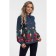 Female blouse, size 42, blue color