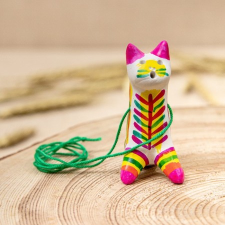 Filimonovskaya toy - whistle "Kotik"-3