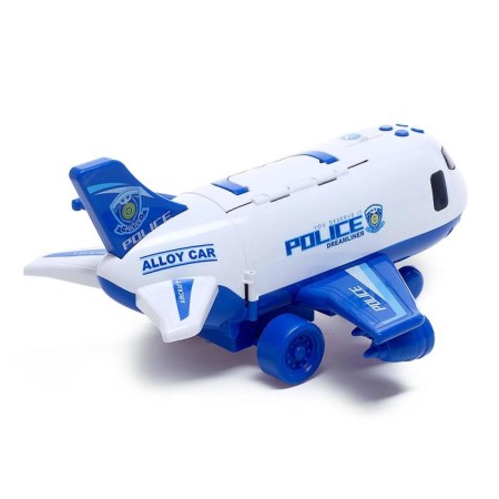 Parking "Police plane", light and sound effects-2