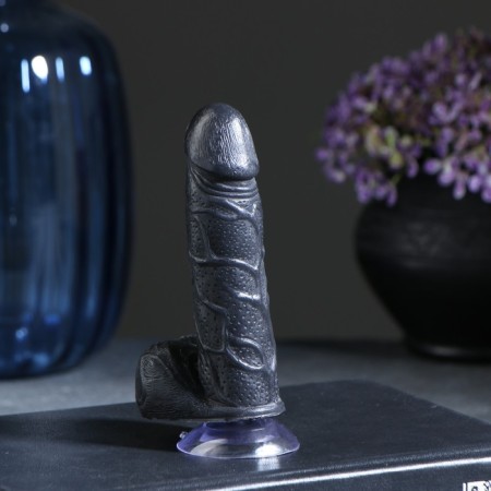 Figure soap "Favorite" on the suction cup 13cm, black-4