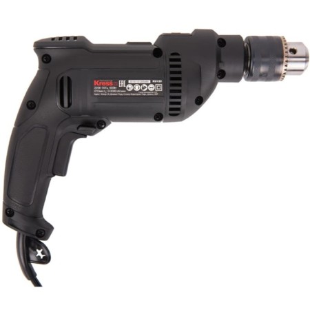Drill Kress KU120, 220 V, 650 W, 3000 rpm, 0-13 mm, box-3