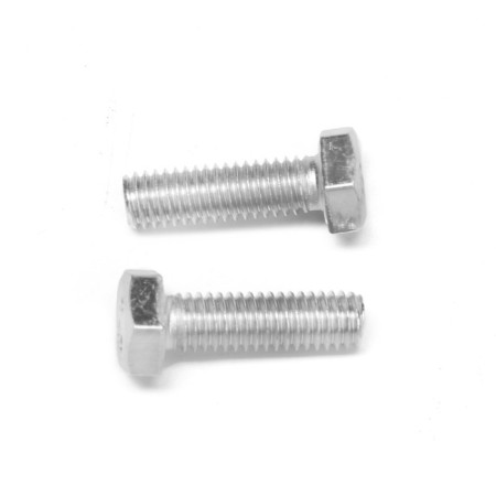 Bolt Stroybat, with a hexagonal head, galvanized, Din933, M6x20 mm, 6 pcs-2