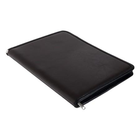 Business folder, artificial leather, 360 x 260 x 30 mm, 6D04 "luxury" brown-2