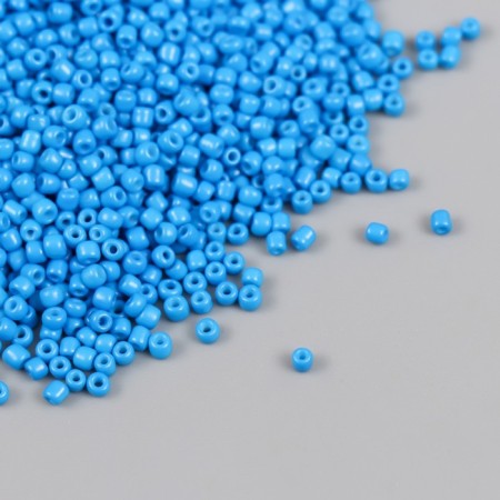 Glass beads 12/0 "bright blue" bright 450 g