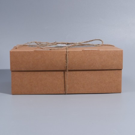 Capcake box, confectionery packaging with a nameplate, 6 cells, “Gift for you”, 23.5 x 16 x 10 cm-2