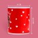Ceramic mug "MUR", 320 ml, red color